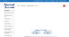 Desktop Screenshot of nauticalseasons.com