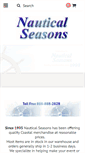 Mobile Screenshot of nauticalseasons.com